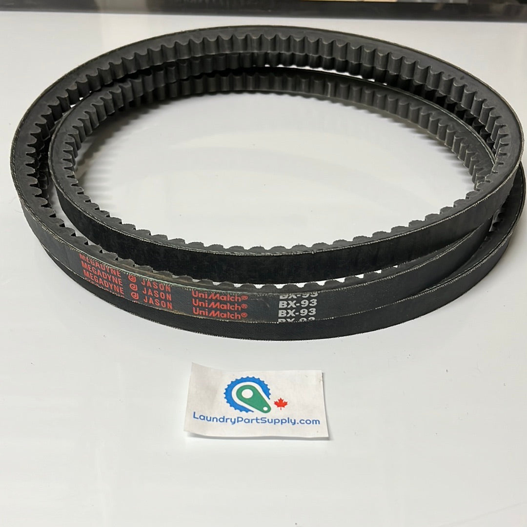 V-BELT BX93 RAWEDGE COG ,3 REQ'D.