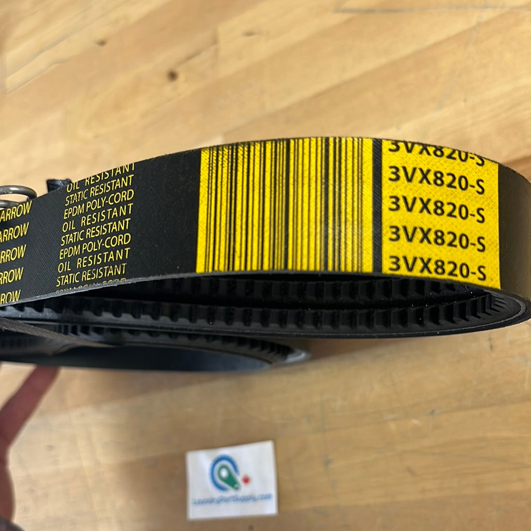 Milnor Drive Belt For 30022T5X. Belt# 56VR082XB3