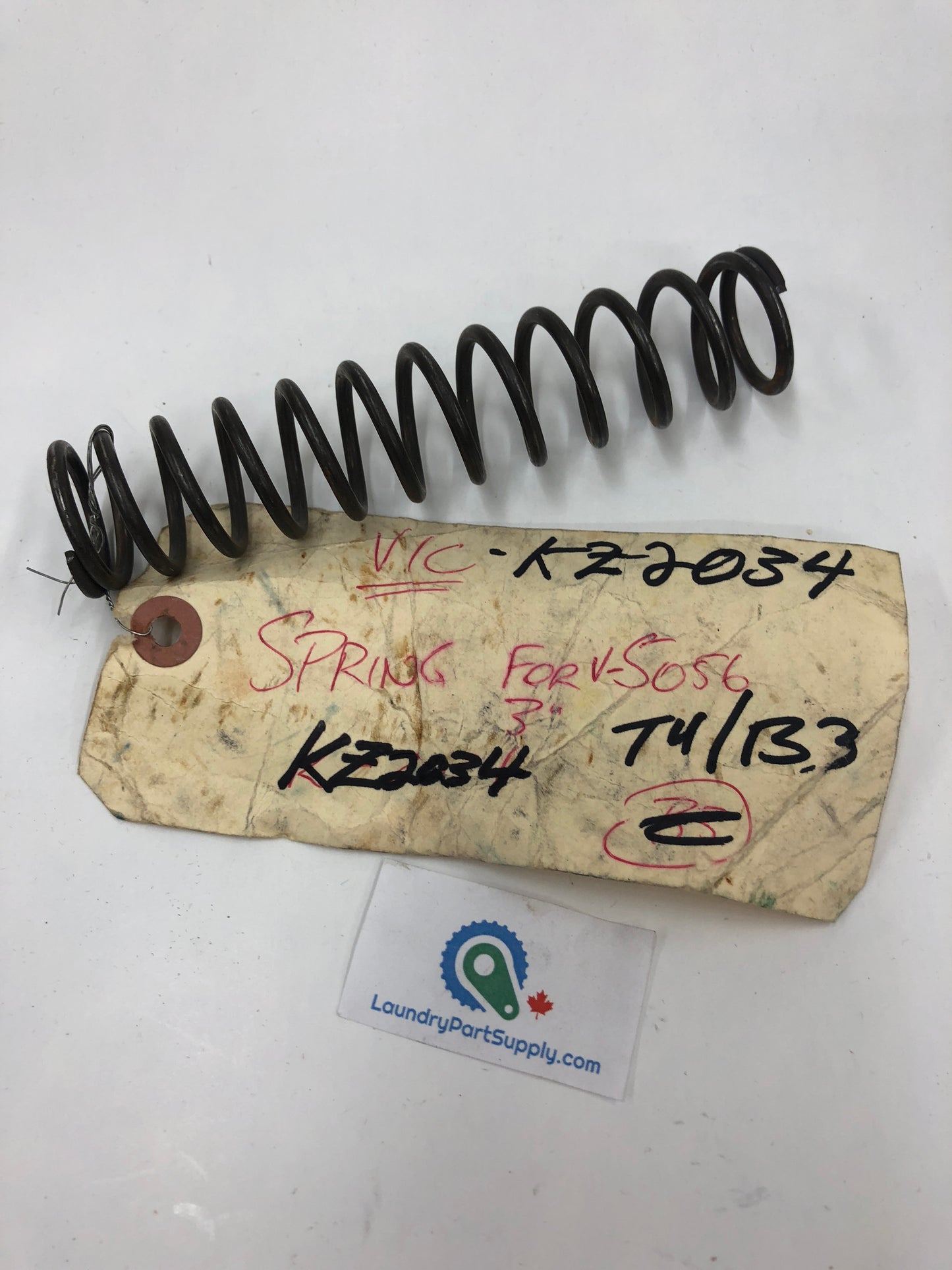 Spring for V-4847, 2"