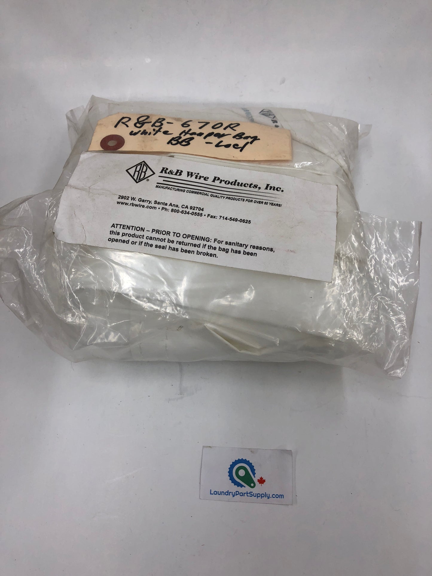 BAG, EASY ACCESS TUBULAR HAMPER