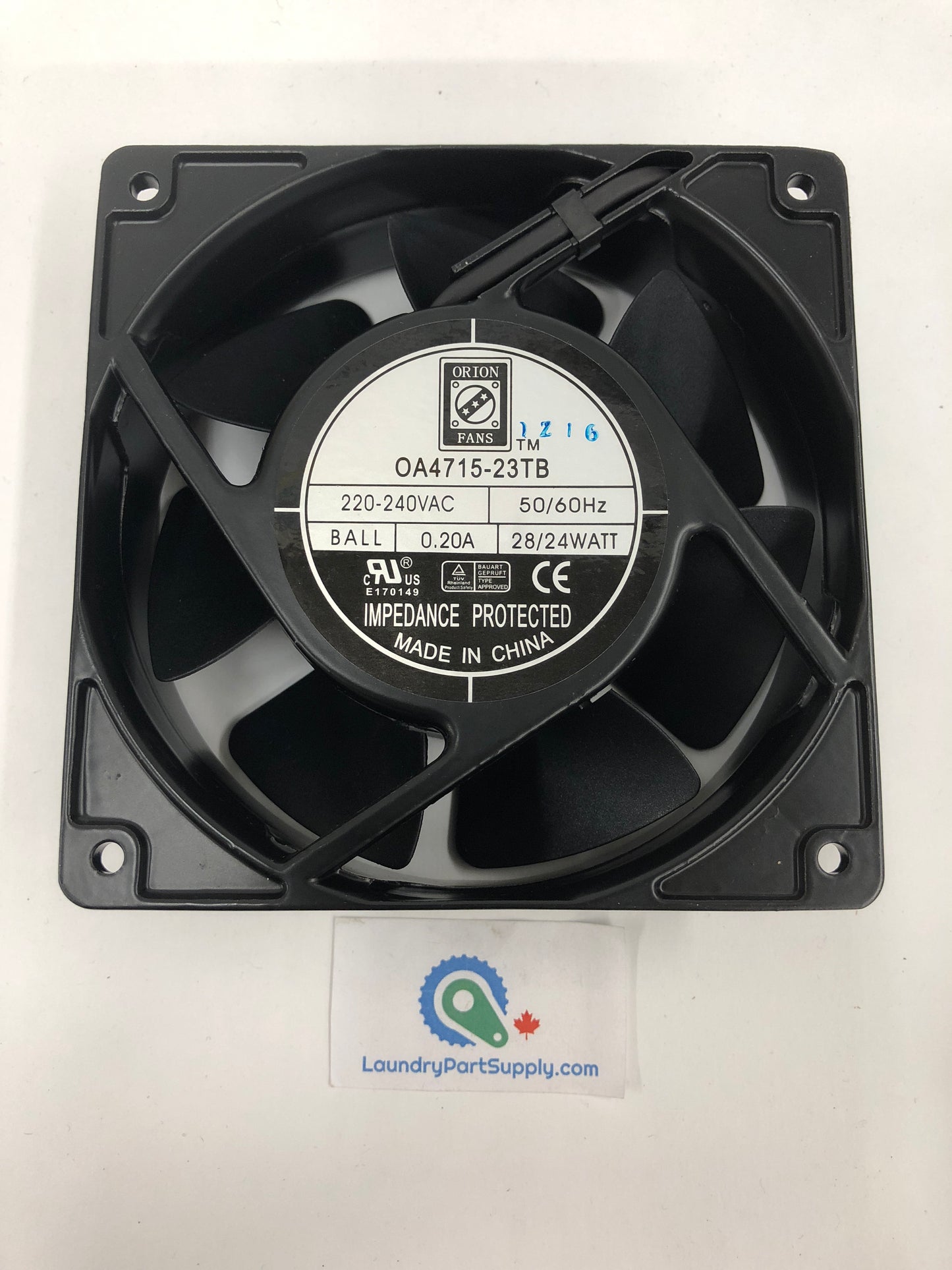 MOTOR COOLING FAN 92cfm 230v 60hz*