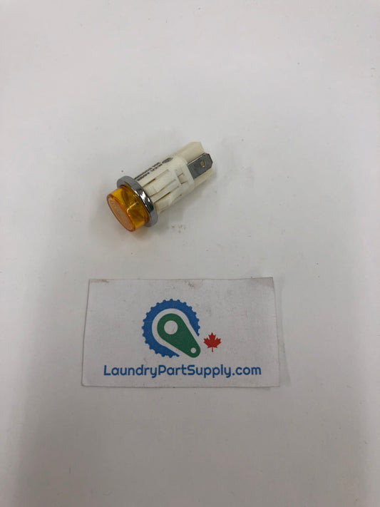 INDICATOR LIGHT 1/2" AMBER 250V