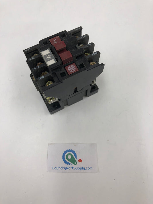 Contactor, 24V/60C, 12 Amp., 3 Poles N/O