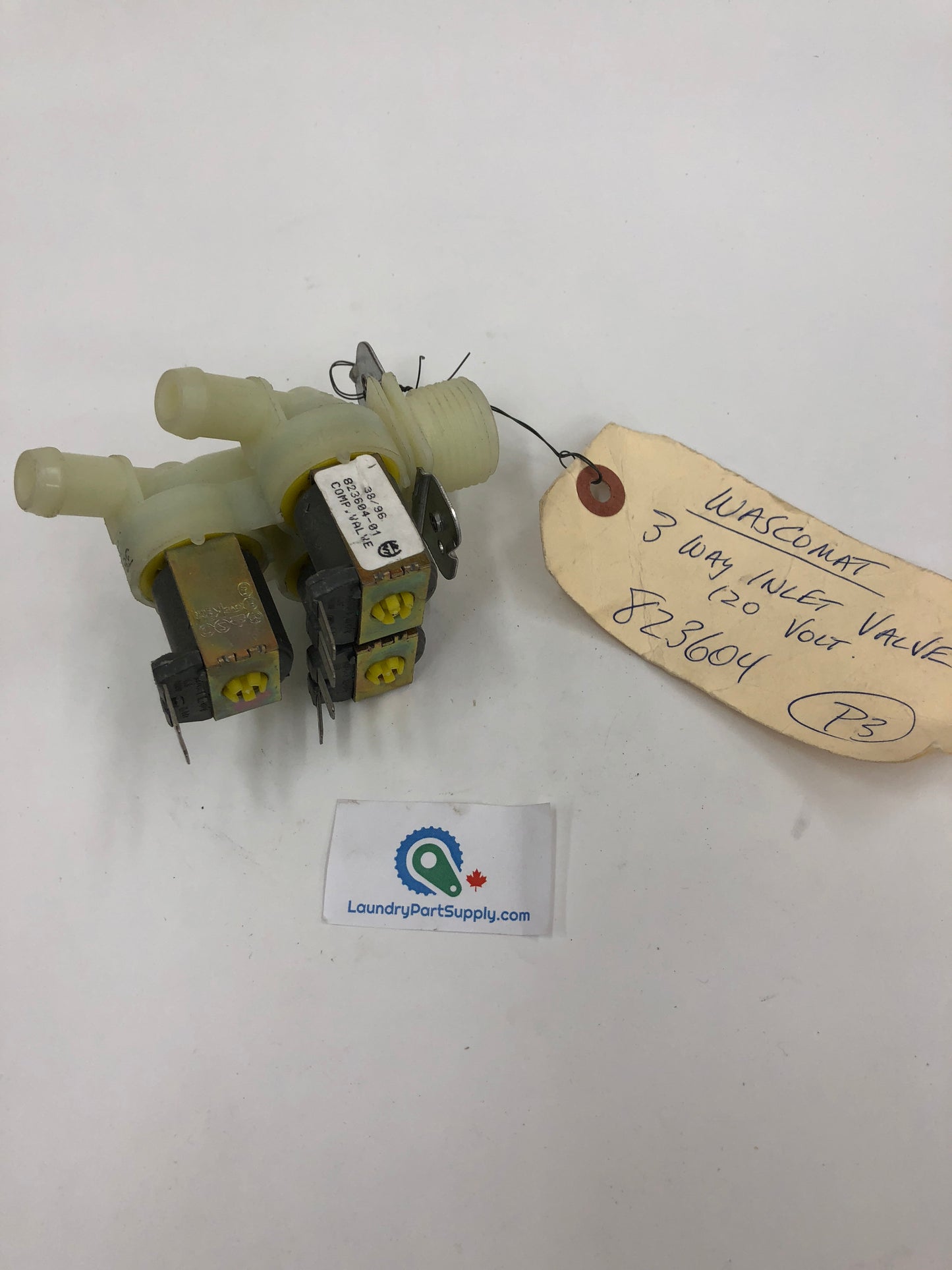 Cold Water Valve, 3-Way, 110 Volt