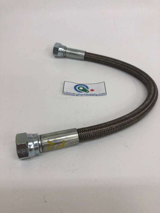 STEAM HOSE, 3/8,400MM + NIPPLE